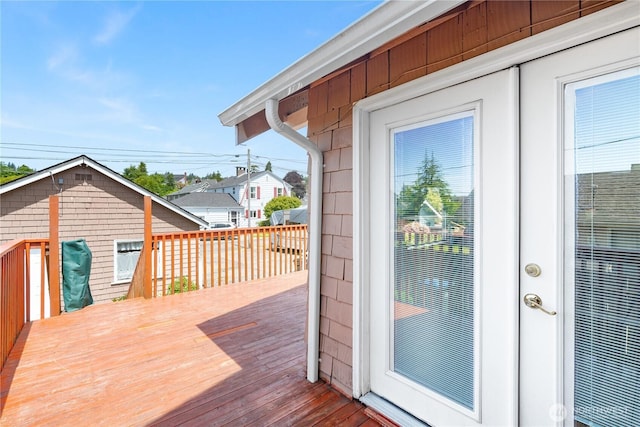 504 W 4th St, Aberdeen, WA 98520 - view of wooden deck