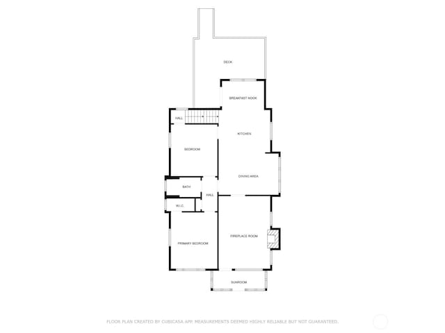 504 W 4th St, Aberdeen, WA 98520 - home floor plan