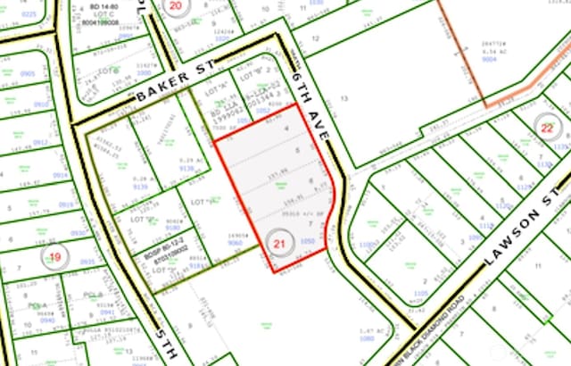 32427 6th Ave, Black Diamond, WA 98010 - map / location with property boundaries highlighted