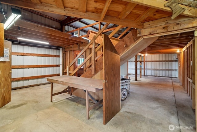 32427 6th Ave, Black Diamond, WA 98010 - below grade area featuring stairs