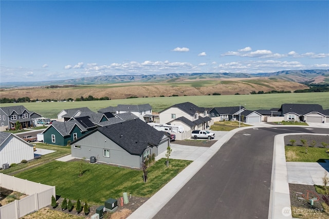 7 Patty Cir, Milton-Freewater, OR 97862 - aerial perspective of suburban area with mountains