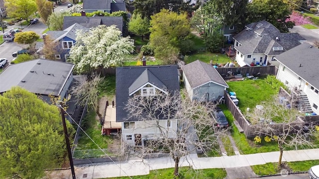 5909 8th Ave NW, Seattle, WA 98107 - aerial view of residential area