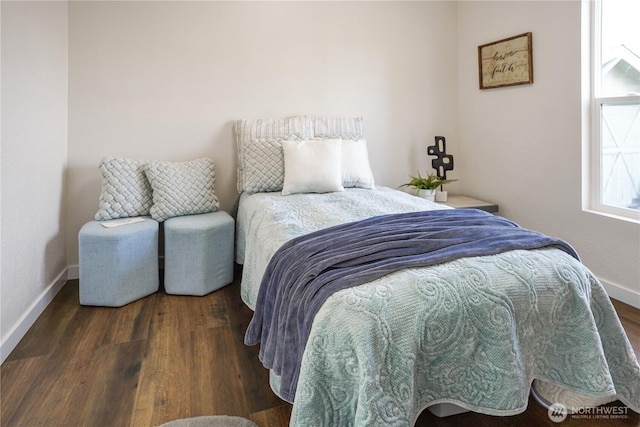 5909 8th Ave NW, Seattle, WA 98107 - bedroom featuring wood finished floors and baseboards
