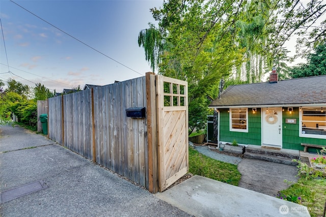 9741 Densmore Ave N, Seattle, WA 98103 - view of outbuilding with a gate