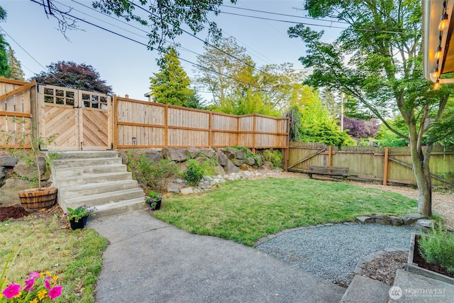 9741 Densmore Ave N, Seattle, WA 98103 - fenced backyard with a gate