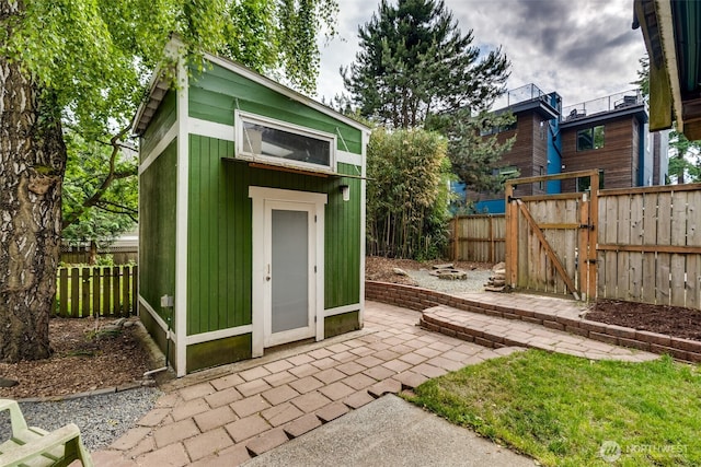 9741 Densmore Ave N, Seattle, WA 98103 - view of outbuilding with a gate