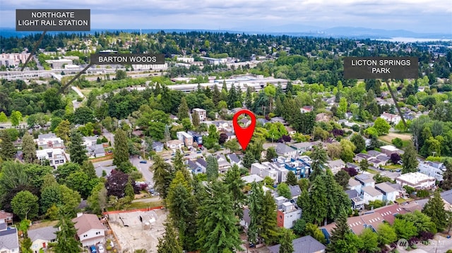 9741 Densmore Ave N, Seattle, WA 98103 - aerial view