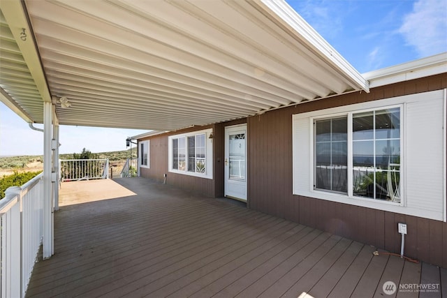 7220 E Belmont St, Othello, WA 99344 - view of wooden terrace