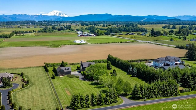 794 W Smith Rd, Bellingham, WA 98226 - overview of rural landscape with a mountain backdrop