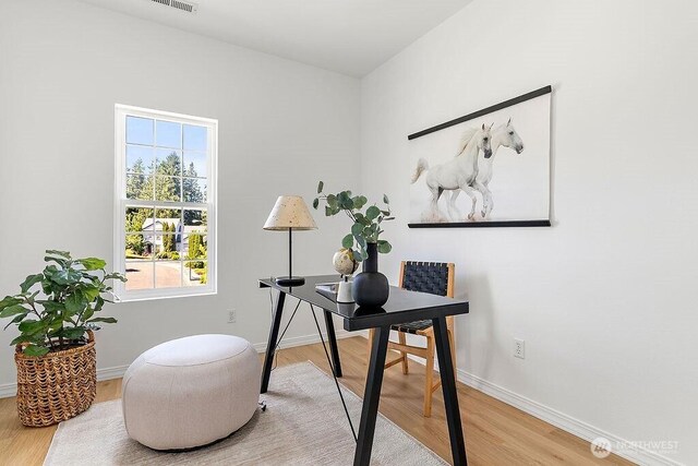 24212 112th Ave SE, Kent, WA 98030 - office space featuring light wood-style floors and baseboards