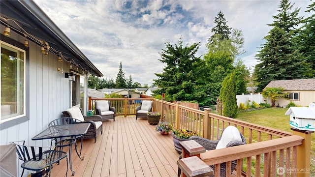 1306 Makah St NE, Olympia, WA 98516 - view of deck