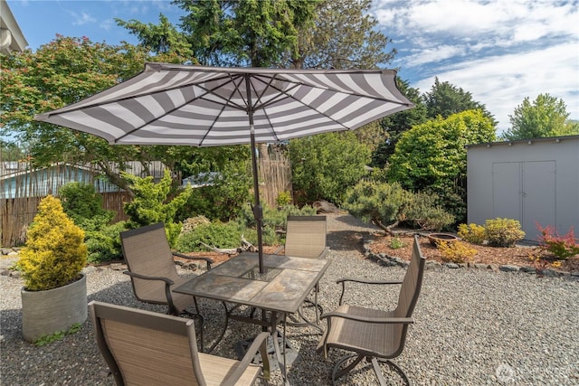 2514 Haines St, Port Townsend, WA 98368 - view of patio / terrace with outdoor dining space