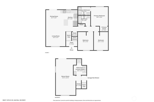 38431 147th St SE, Gold Bar, WA 98251 - view of home floor plan