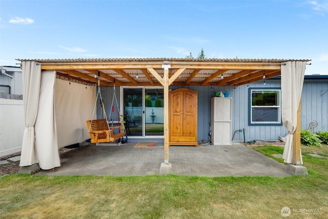 716 Dennis St SE Unit 93, Tumwater, WA 98501 - back of house with a patio and a lawn