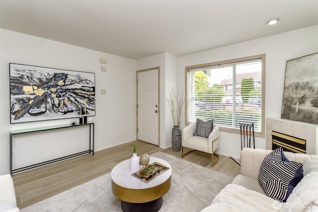5129 Green Hills Ave NE Unit A, Tacoma, WA 98422 - living room with wood finished floors