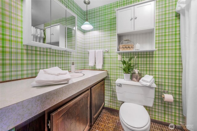 17257 Olympic View Rd NW, Silverdale, WA 98383 - bathroom with vanity and toilet