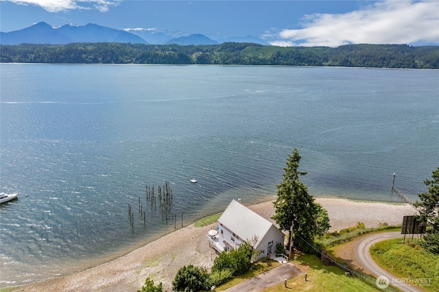 17257 Olympic View Rd NW, Silverdale, WA 98383 - water view with a mountain backdrop