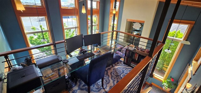 8145 Chehalis Rd, Blaine, WA 98230 - home office with a high ceiling