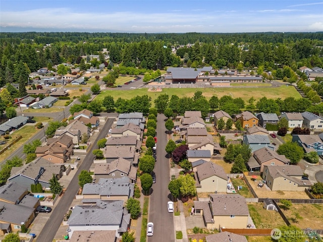 6600 Carolina St SE, Lacey, WA 98513 - aerial perspective of suburban area with a forest