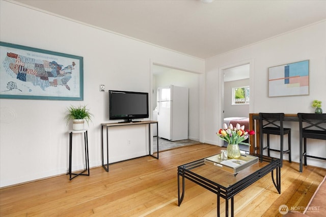 4191 N Imperial Ln, Oak Harbor, WA 98277 - living area with light wood-style floors and baseboards