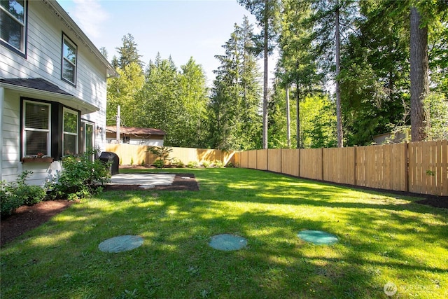 8367 Dolphin Way, Maple Falls, WA 98266 - view of yard featuring a patio