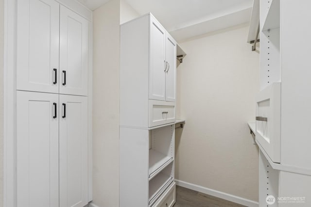 16828 Ambaum Blvd S, Burien, WA 98148 - walk in closet with wood finished floors