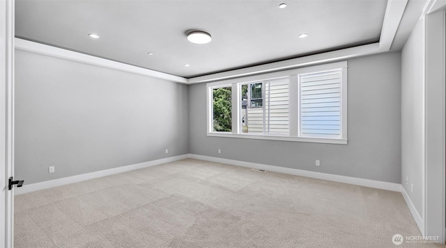 1542 213th Ct NE, Sammamish, WA 98074 - unfurnished room featuring carpet, baseboards, and recessed lighting