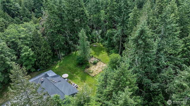 70 Cole Ave, Port Townsend, WA 98368 - aerial view of property's location featuring a heavily wooded area