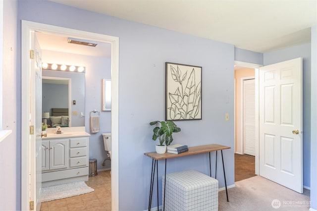4404 Lopez St, Port Townsend, WA 98368 - hallway featuring a sink