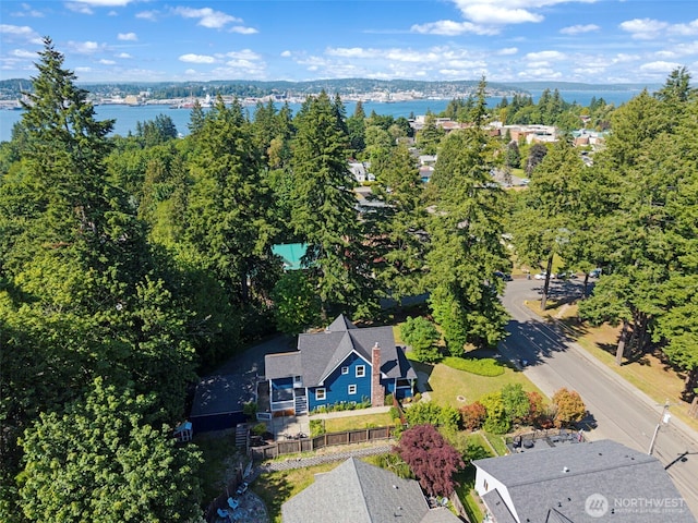 1010 Tacoma Ave, Port Orchard, WA 98366 - aerial view of a nearby body of water