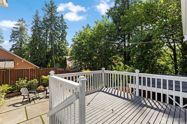 1010 Tacoma Ave, Port Orchard, WA 98366 - wooden deck featuring a fenced backyard