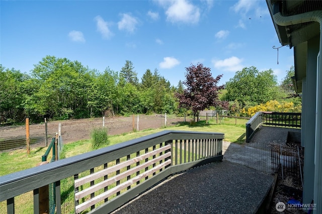 10419 Sandridge Rd, Long Beach, WA 98631 - fenced backyard featuring view of wooded area