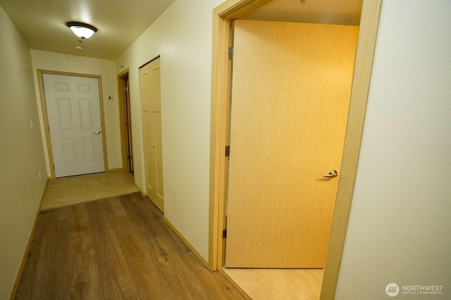 1031 N State St Unit 402, Bellingham, WA 98226 - hall with wood finished floors