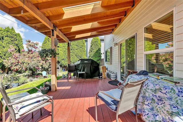 1102 SW 348th Pl, Federal Way, WA 98023 - wooden terrace with a grill