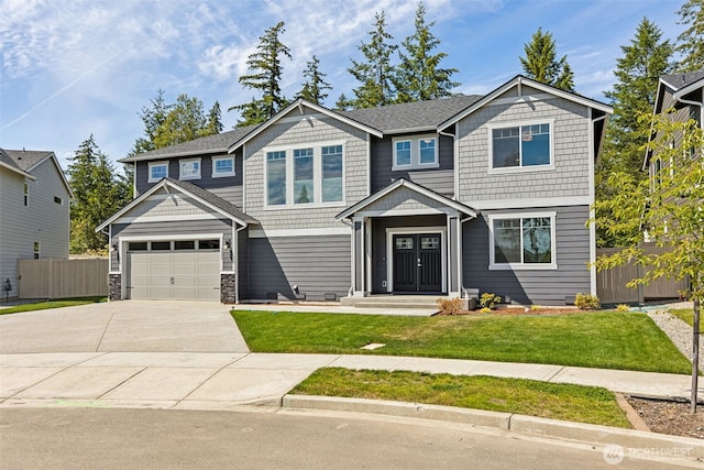 16617 8th Avenue Ct E Unit 9, Spanaway, WA 98387 - craftsman-style house with driveway and stone siding