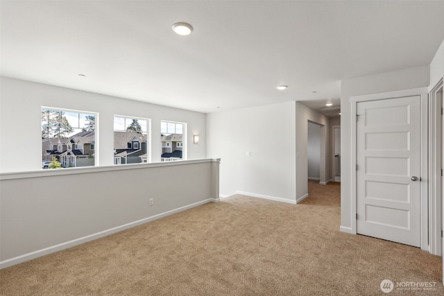 16617 8th Avenue Ct E Unit 9, Spanaway, WA 98387 - empty room with carpet flooring and recessed lighting
