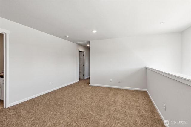 16617 8th Avenue Ct E Unit 9, Spanaway, WA 98387 - empty room featuring carpet flooring and recessed lighting