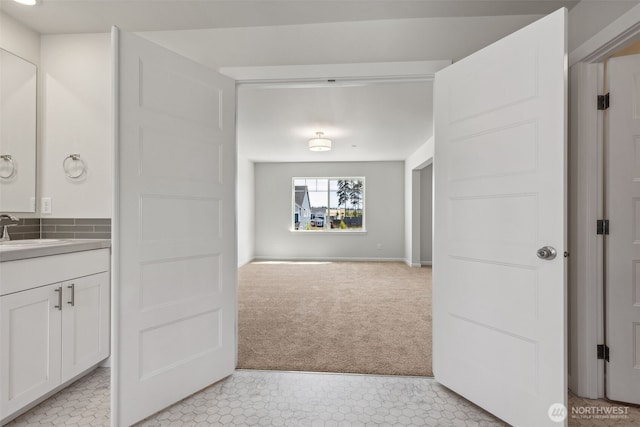 16617 8th Avenue Ct E Unit 9, Spanaway, WA 98387 - bathroom featuring vanity and baseboards