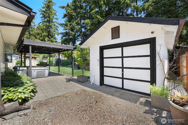 31012 151st Ave SE, Kent, WA 98042 - garage with gravel driveway