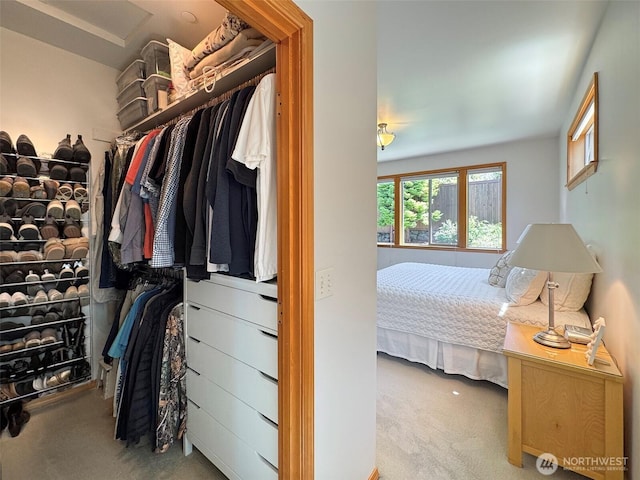 1427 N Aurora Ct, Port Angeles, WA 98363 - spacious closet featuring carpet floors
