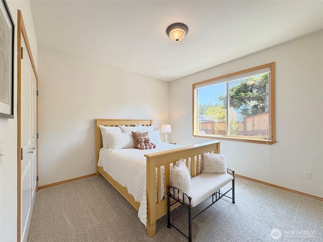 1427 N Aurora Ct, Port Angeles, WA 98363 - bedroom with light carpet and baseboards