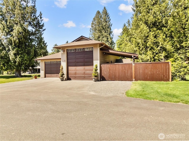 34214 102nd Ave S, Roy, WA 98580 - view of front of house with a garage
