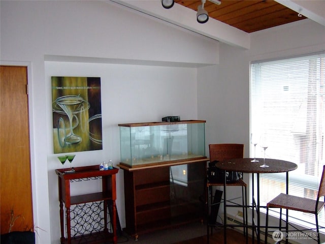 2513 13th Ave W, Seattle, WA 98119 - dining space featuring healthy amount of natural light and lofted ceiling