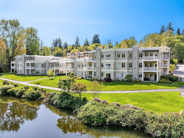 17432 Bothell Way NE Unit B302, Bothell, WA 98011 - view of apartment building / complex featuring a water view