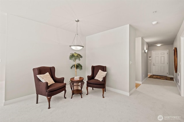 17432 Bothell Way NE Unit B302, Bothell, WA 98011 - sitting room with carpet flooring and baseboards