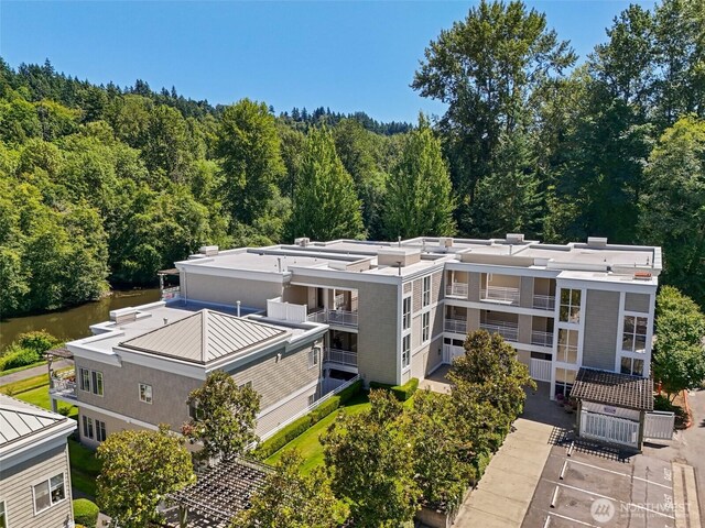 17432 Bothell Way NE Unit B302, Bothell, WA 98011 - bird's eye view of a forest and a nearby body of water