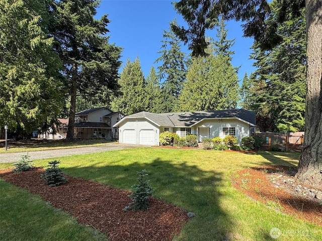 42 Charles Way, Sequim, WA 98382 - view of front of home with an attached garage and driveway