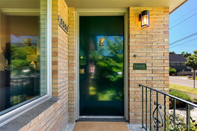 7008 25th Ave NE, Seattle, WA 98115 - property entrance with brick siding