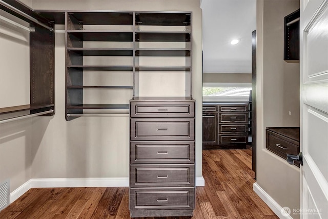 926 Olympic Ave, Edmonds, WA 98020 - spacious closet featuring dark wood finished floors