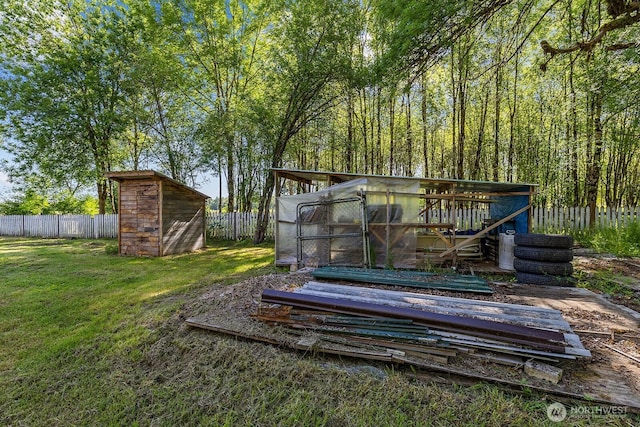 595 Oyler Rd, Ethel, WA 98542 - view of yard